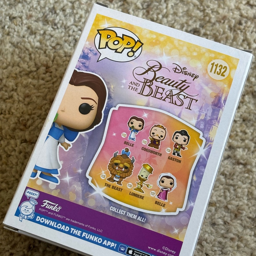 Funko Pop! Disney Belle Vinyl Figure - Picture 3 of 4